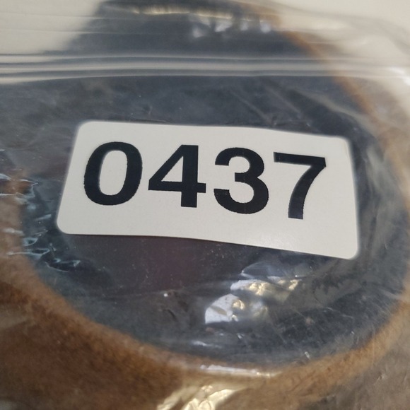 Vintage Stephane Mathews II Tan Green Wool Blend Coat Womens XL 80's Two Tone - Picture 10 of 10